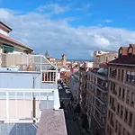 Apartmán Atico Quintana I - Con Terraza, Vistas A La Ciudad, En El Centro, Con Wifi Y Garaje