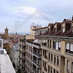 Atico Quintana I - Con Terraza, Vistas A La Ciudad, En El Centro, Con Wifi Y Garaje Apartmán *